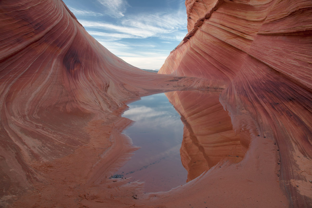Reflections of Coyote Buttes