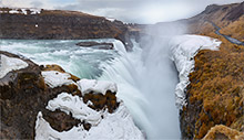 The Gullfoss (Golden Falls), Iceland